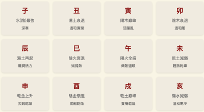 地支与五行的关系中文